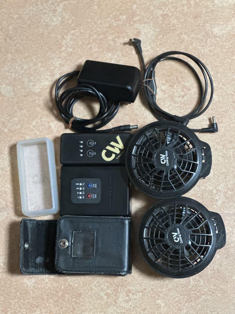CW 冷却ファンと軽量ジャケットセット
