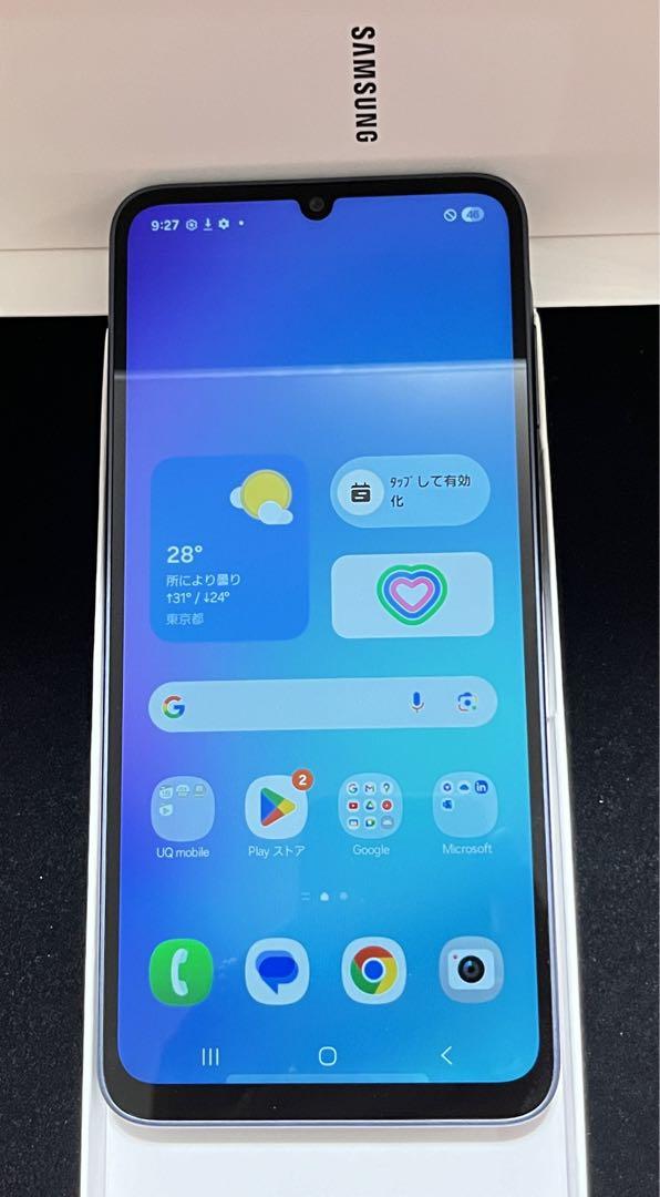 新品未使用　Galaxy A25 5G　ギャラクシー　ブラック　本体