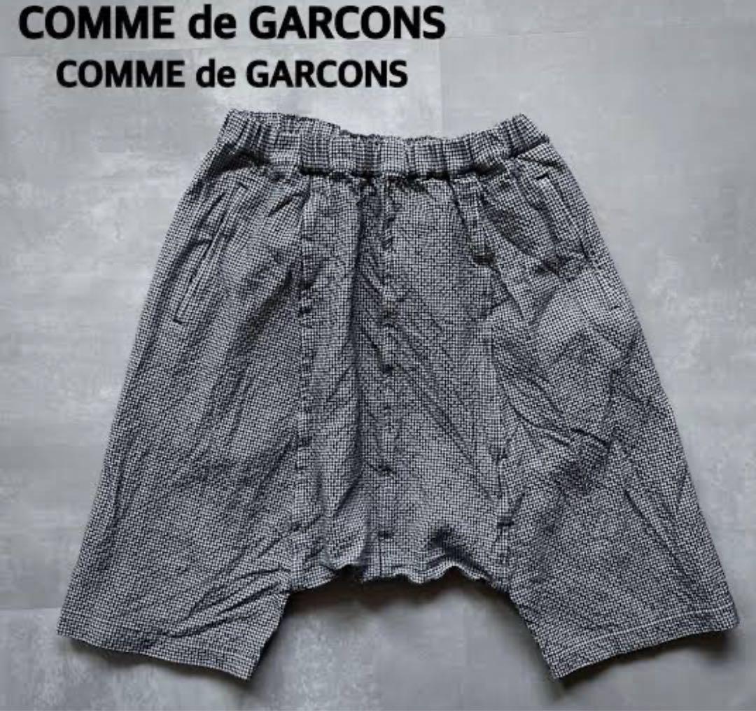 美品！COMME des GARÇONS ハウンドトゥースサルエルパンツ