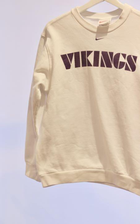 ホワイト系 L激安人気新品 Nike 希少 激レア Usa製 ロゴスウェット Lサイズ 古着 Used トレーナー スウェット レディース ホワイト系l 9 000 Karahe Com