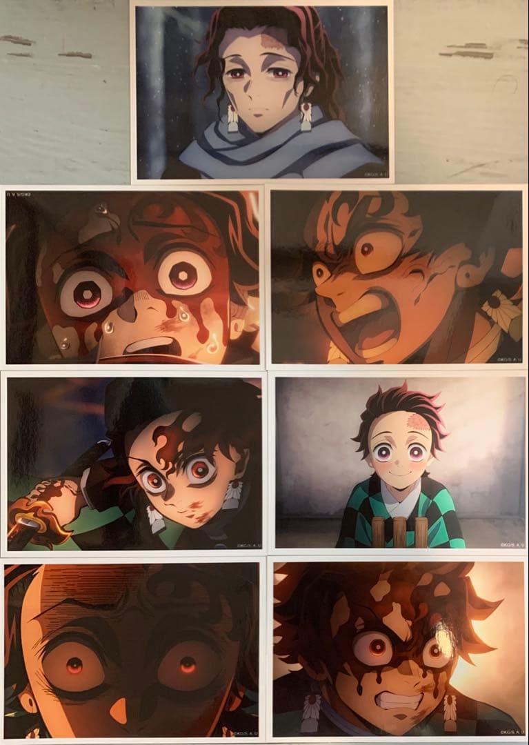 鬼滅の刃 場面写ブロマイドくじ その壱 新品未開封 第一期 義勇 炭治郎 猗窩座 鬼滅の刃】 竈門炭治郎 竈門炭十郎 場面写ブロマイド 第一期