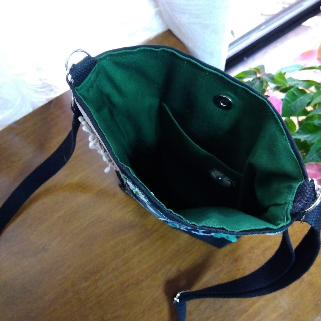 ミナペルホネン ショルダーバッグ ハンドメイド ポシェット