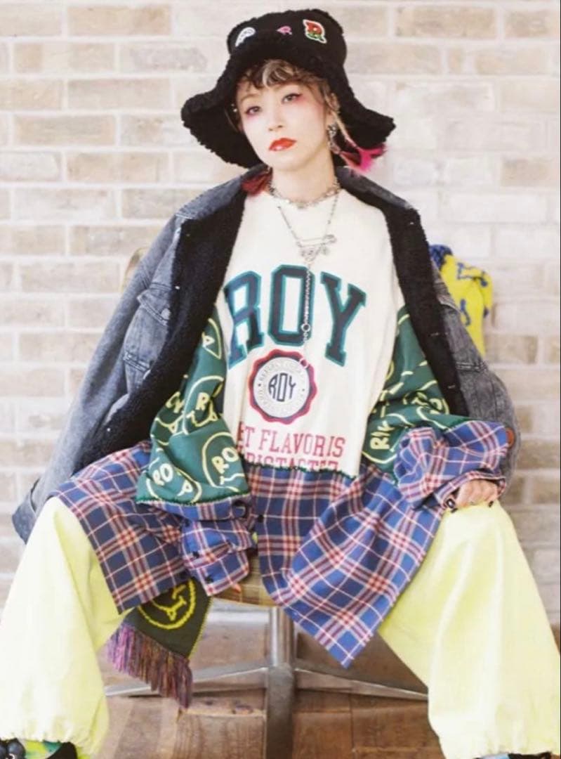 LiSA☆Roy reflectOverjoy☆ドッキングロングスリーブTシャツ LiSA☆Roy reflectOverjoy☆ドッキングロングスリーブTシャツ