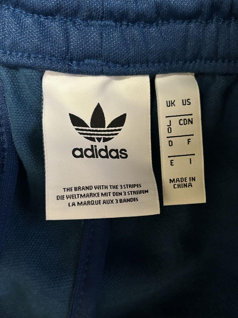 adidasダークブルー濃青トラックパンツジャージベッケンバウアー