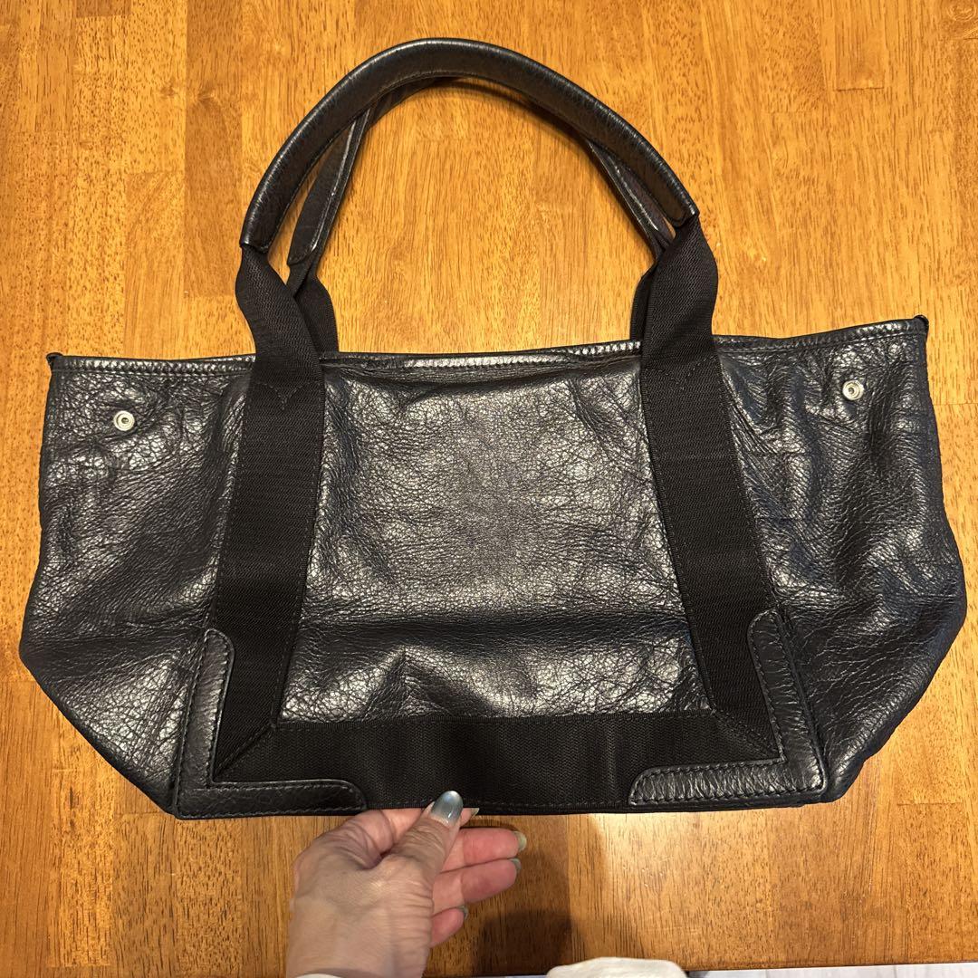BALENCIAGA ブラックレザーバッグ 保存袋付き