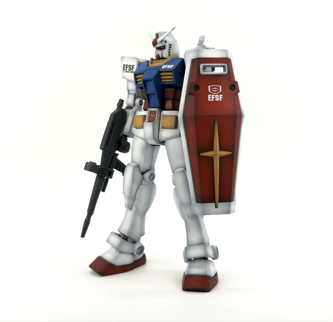 EG ガンダム 全塗装 ガンプラ 完成品