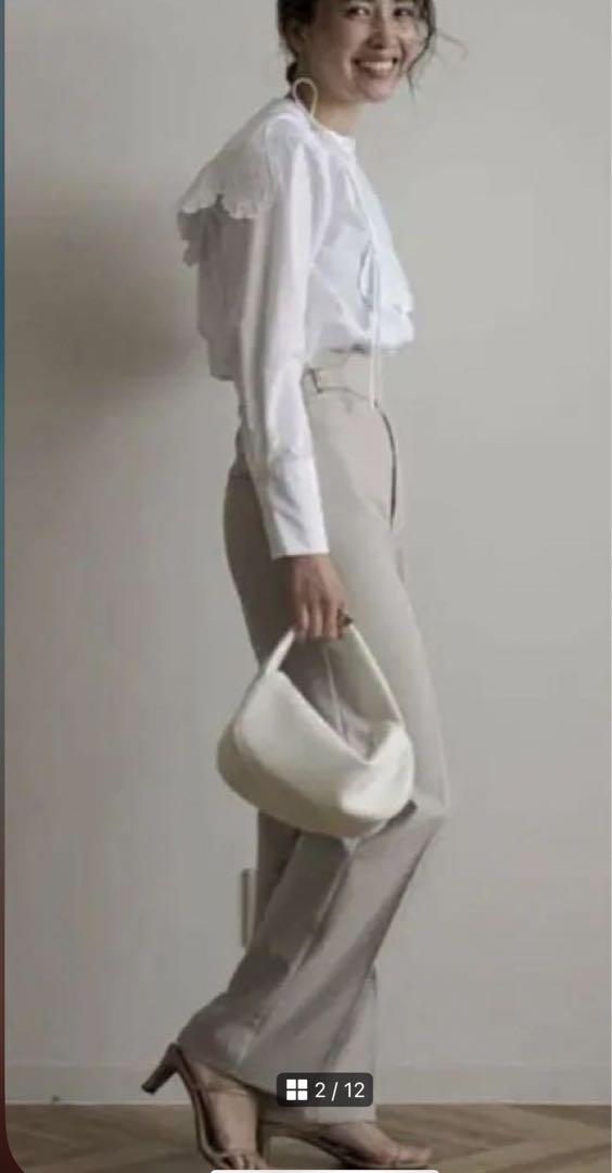 オオガ　ohga HIGHWEST PANT ハイウエストパンツ