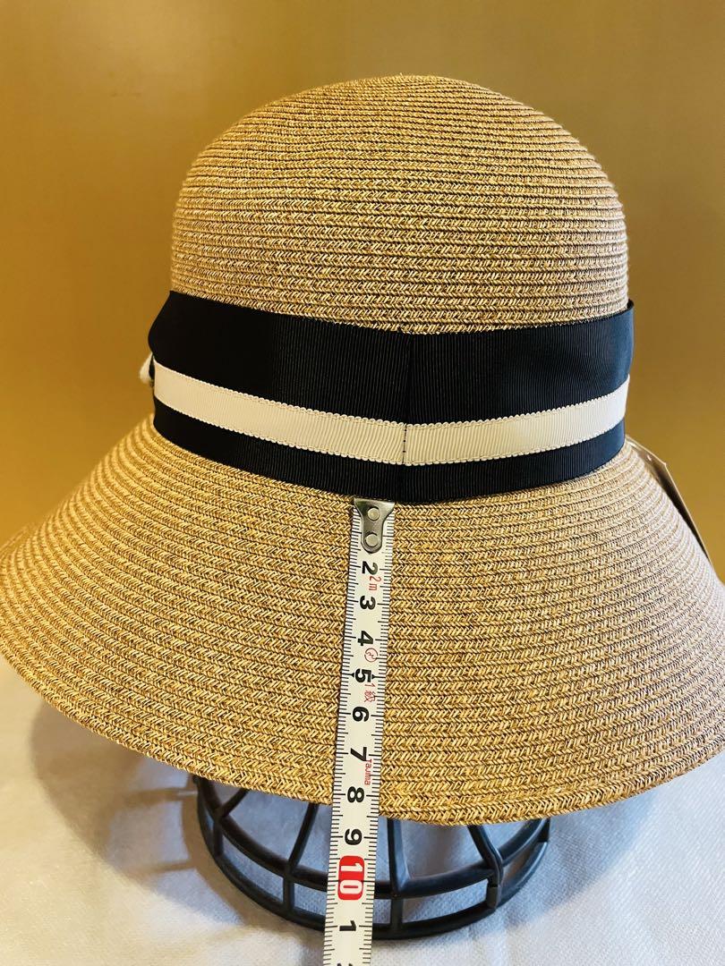【maxim】新品未使用　マキシン　帽子　夏用　麦わら帽子　リボン