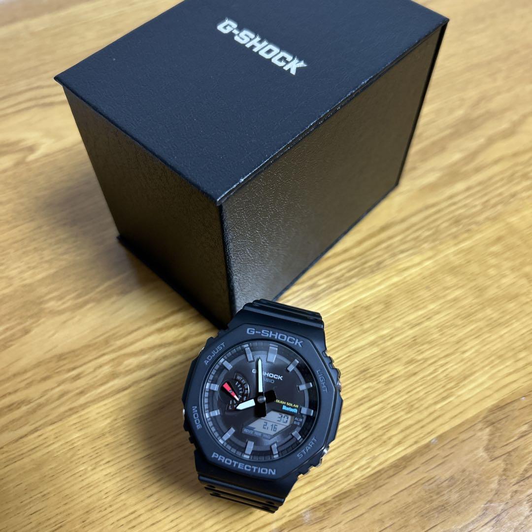 G-SHOCK タフソーラー GA-B2100-1AJF 腕時計 ブラック
