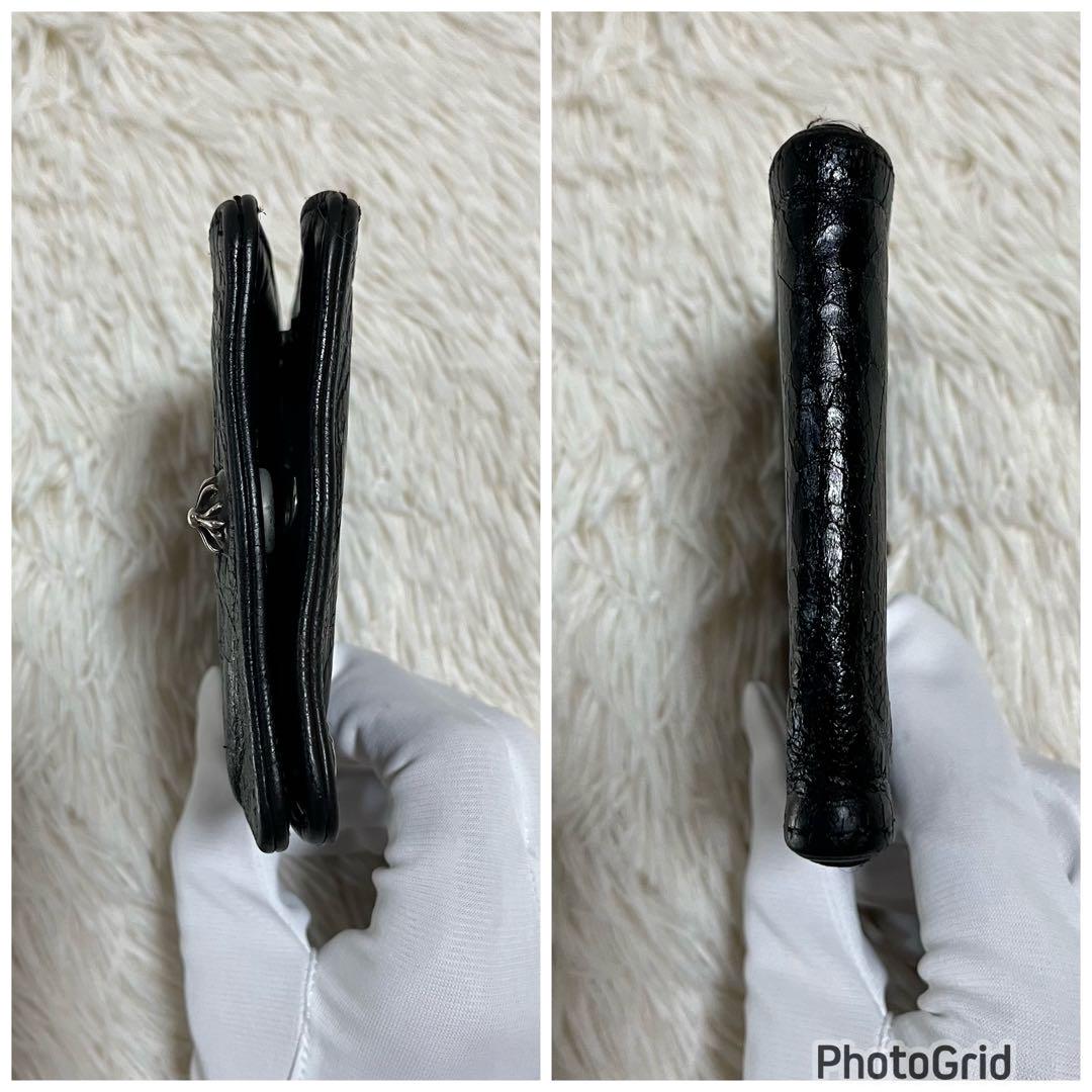 CHROME HEARTS クロムハーツ 1SNAP ウォレット ブラック