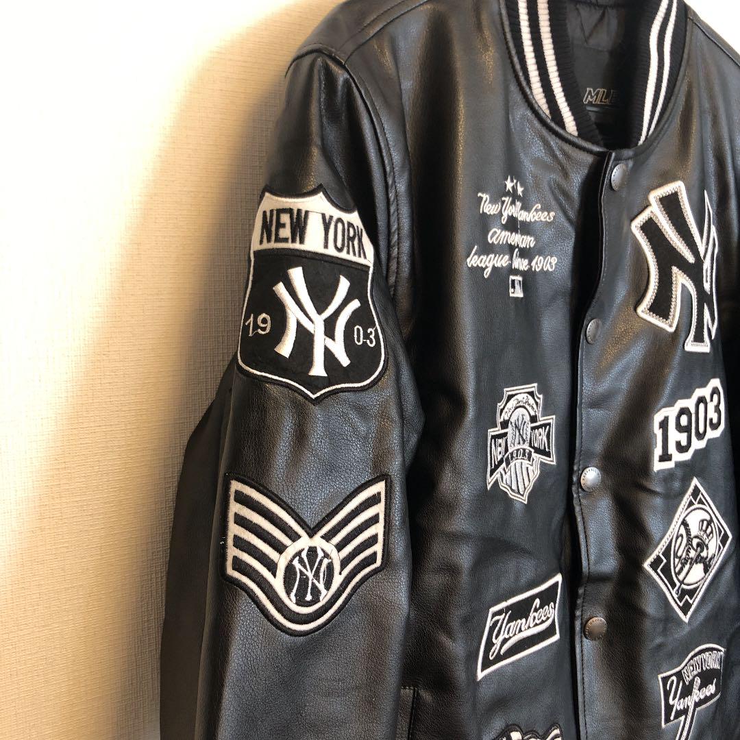 人気セール MLB NYヤンキース スタジャン ブラック N4PTH-m36613509488 超激得SALE