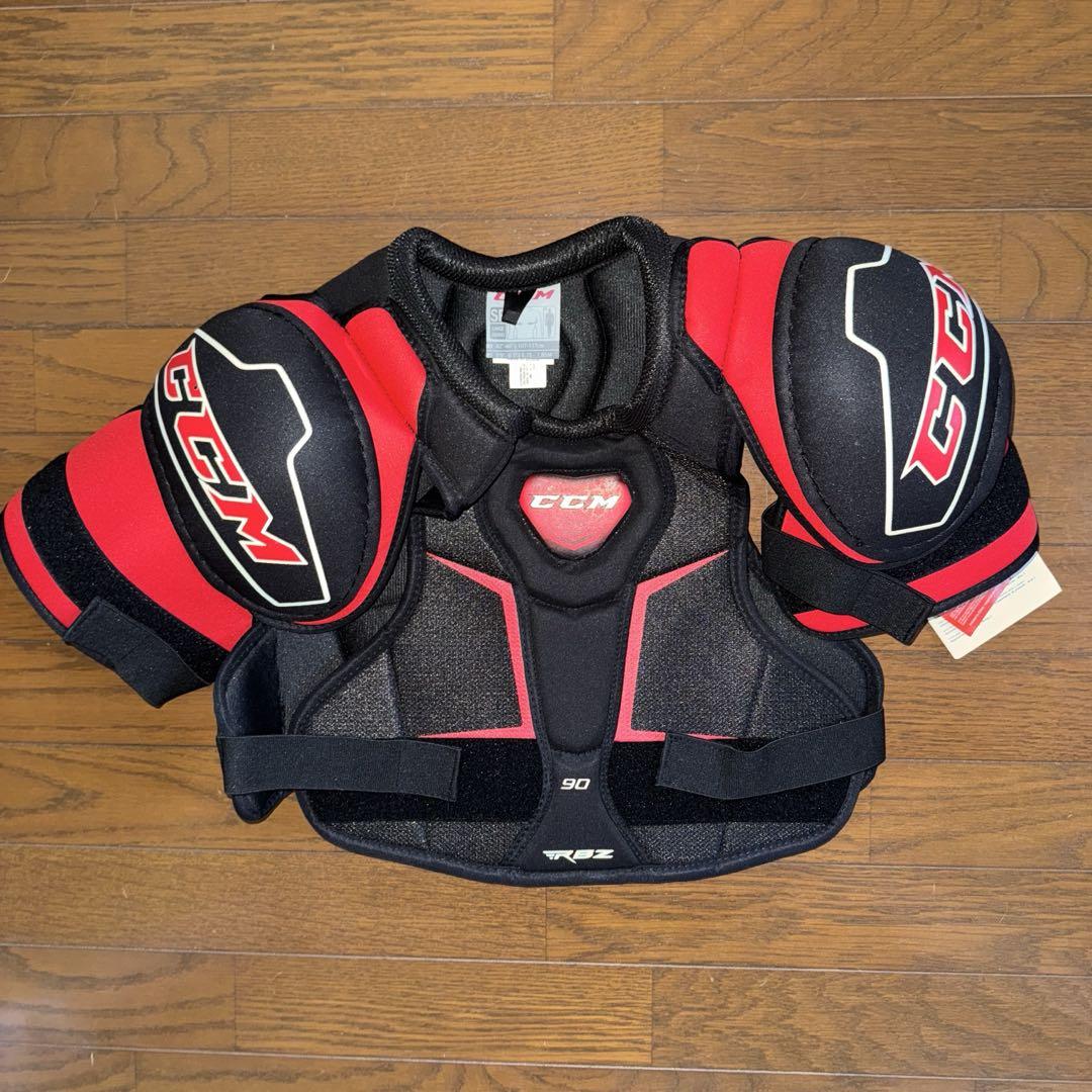 CCM アイスホッケー ショルダー 90 レッド シニア L