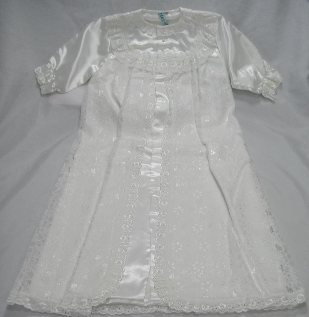 870円 新品■送料無料■ お宮参り 男女兼用純白ドレス ベビーセレモニードレスNo2 R040821