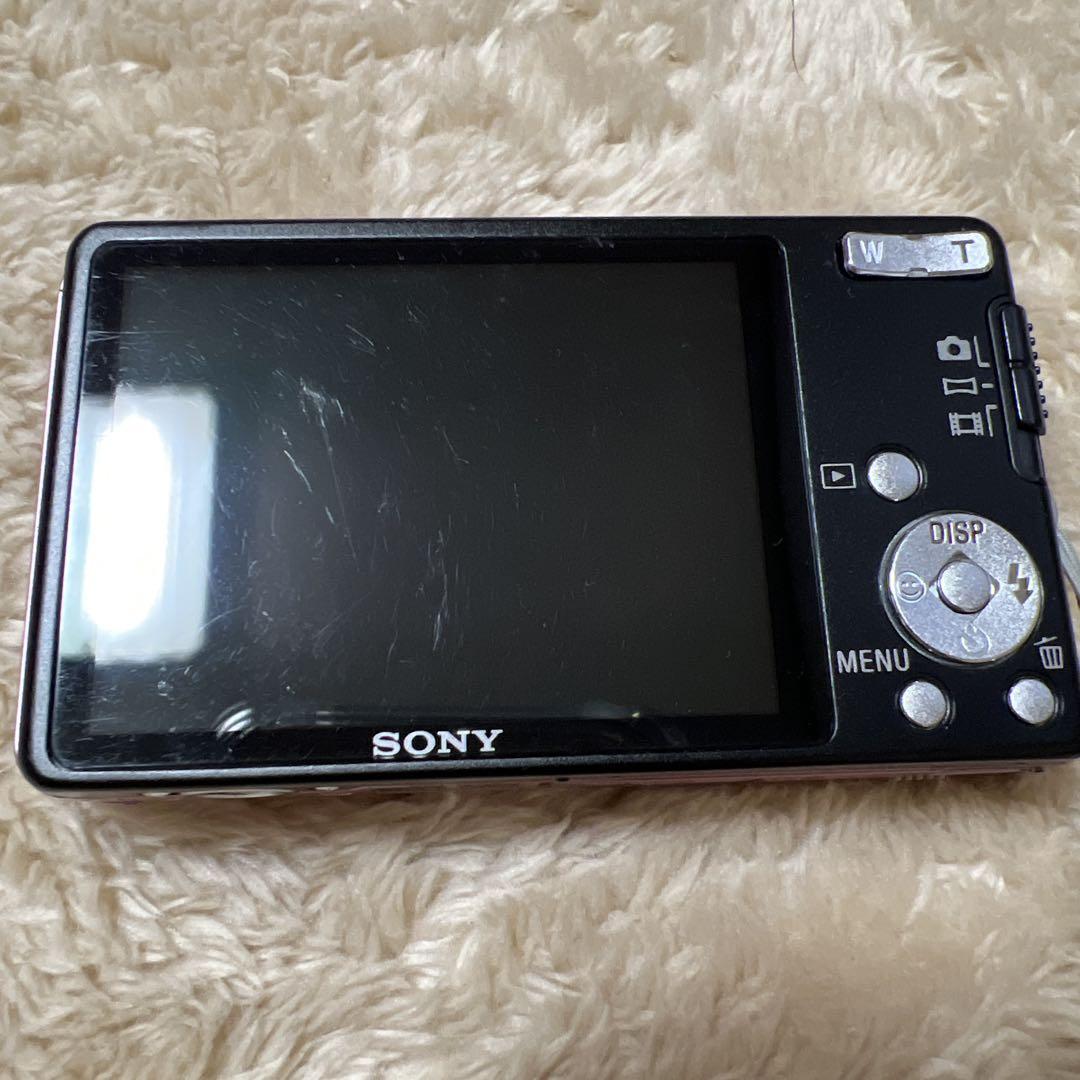 ジャンク品　SONY DSC-W350 ピンク ソニー デジカメ
