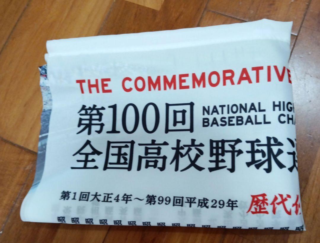 第100回　全国高校野球選手権大会　タペストリー 第100回全国高校野球選手権記念大会 平成29年度まで 歴代優勝校