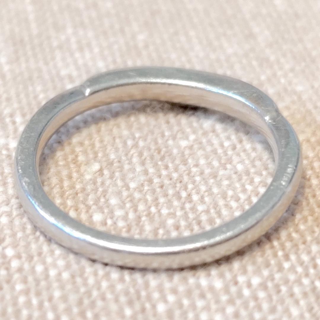 4℃ プラチナリング 10号 【画像追加】