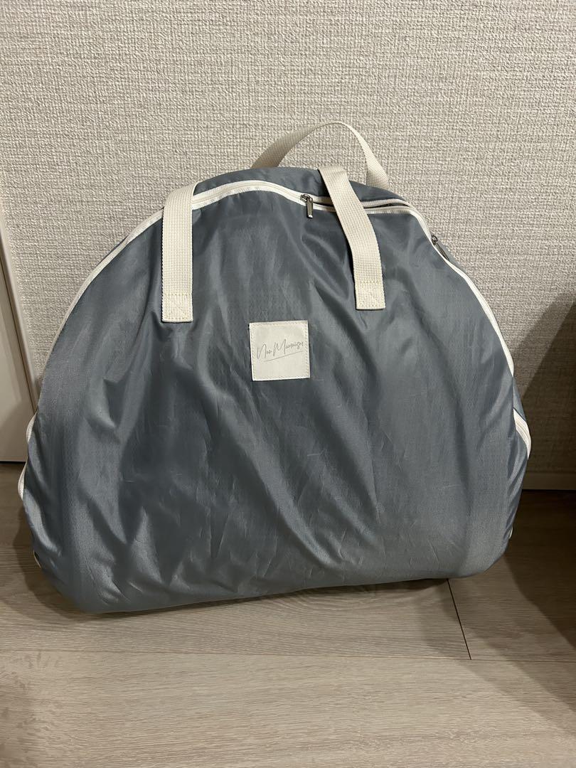!neomamaism ベビー用寝具 グレー 収納バッグ付き