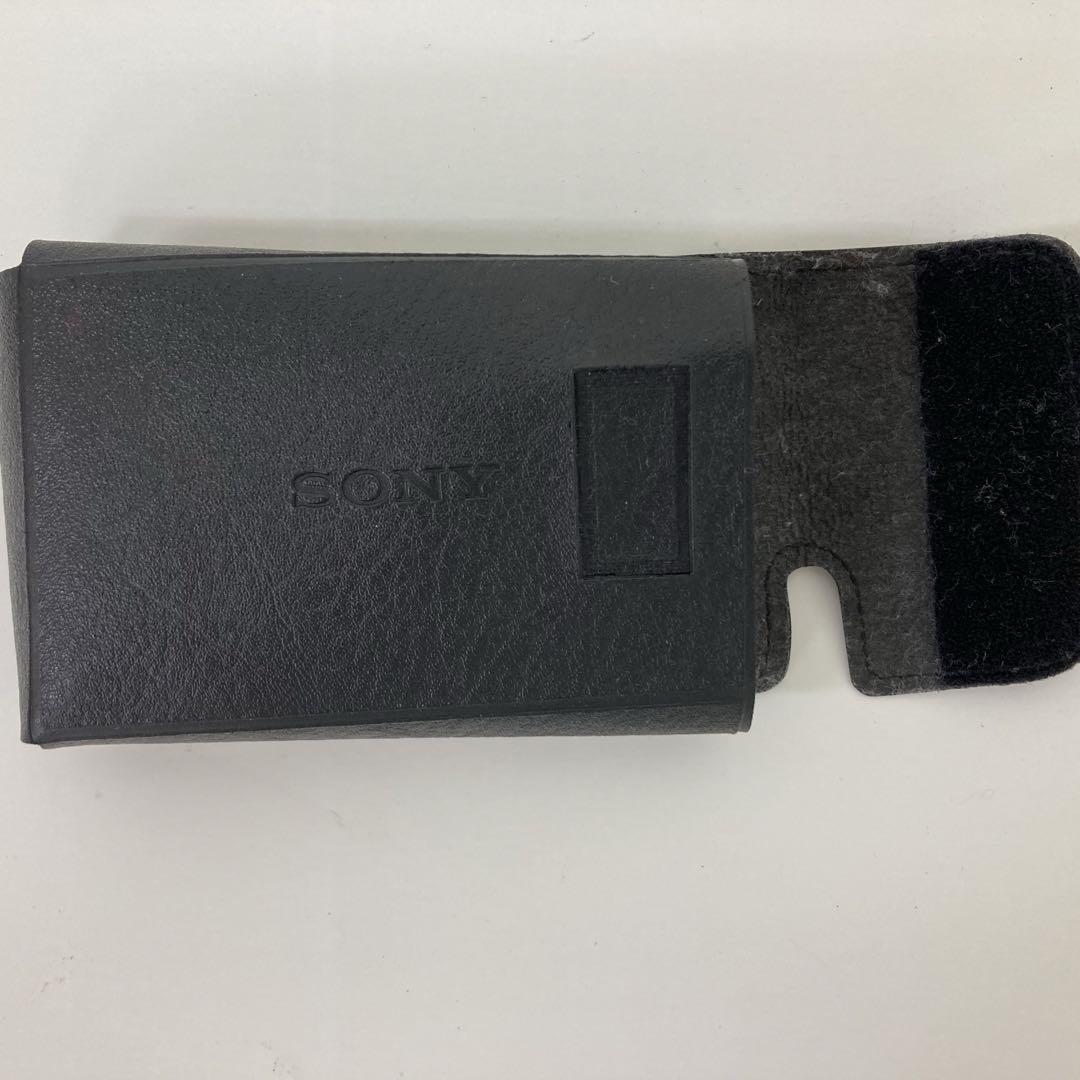 R119-21 SONY ICF-SW22 FMラジオ (ブラック) ケース付き