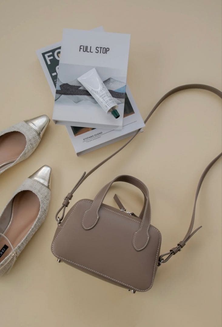 OHGA MINI BOSTON BAG エトープ ミニボストン