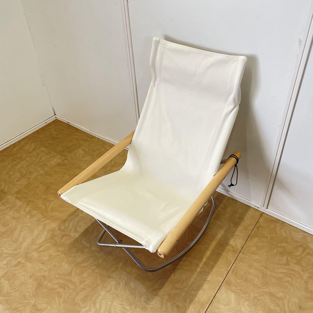 ゆき ニーチェアX ロッキング 白 NychairX エックス
