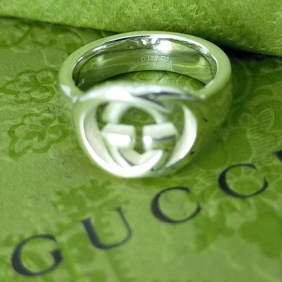 ★SALE★【GUCCI】インターロッキング　G　　リング　９号　1698