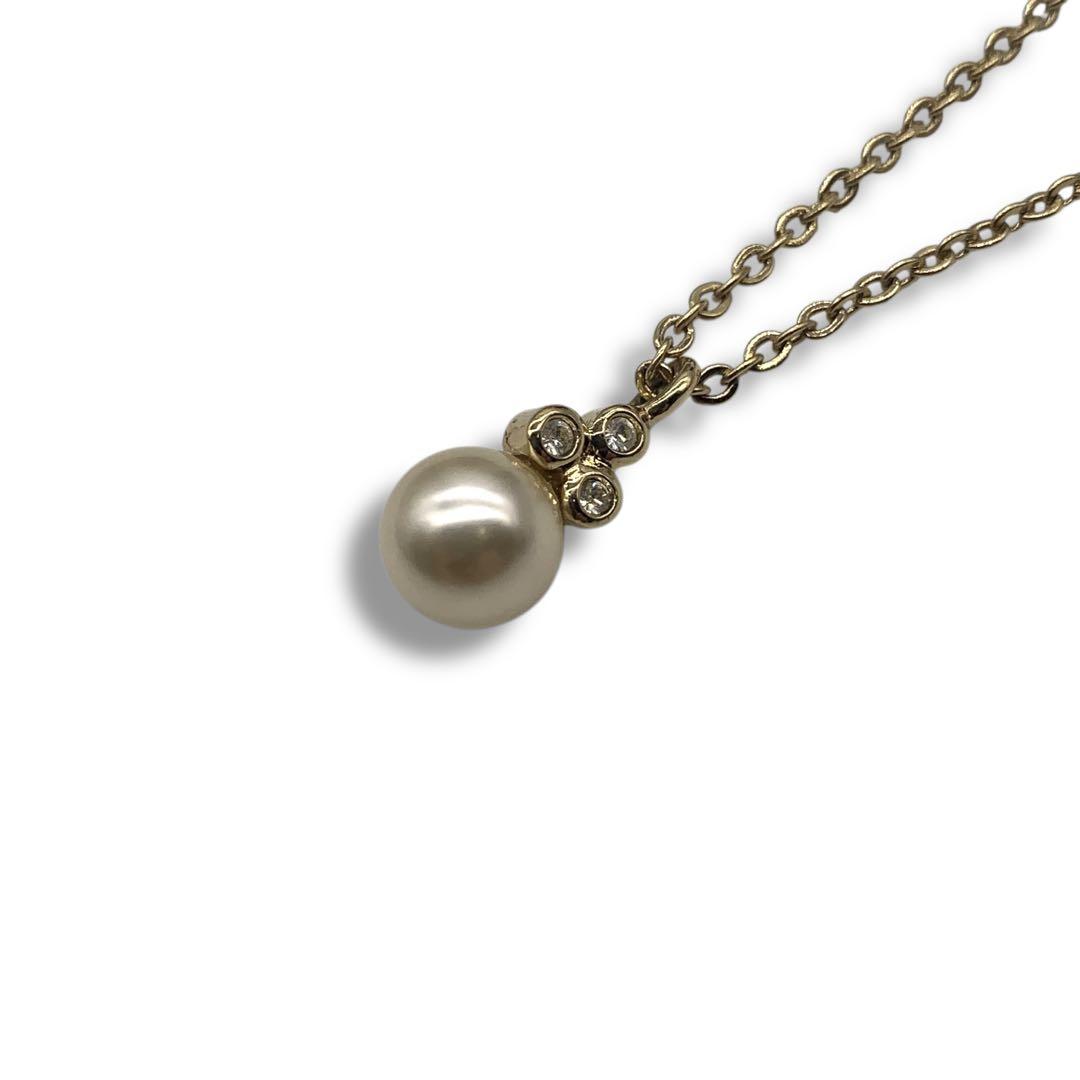 Dior パール チョーカー ゴールド留め具 - メルカリ