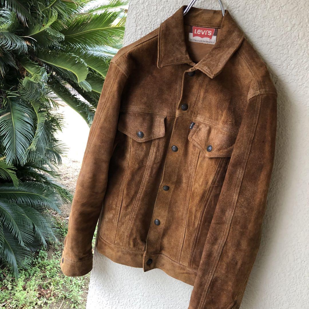 70s Levi's スウェードジャケット トラッカーズジャケット