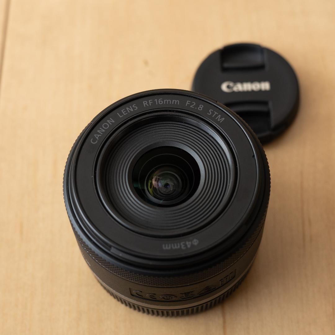 Canon RF16mm F2.8 STM レンズ　美品