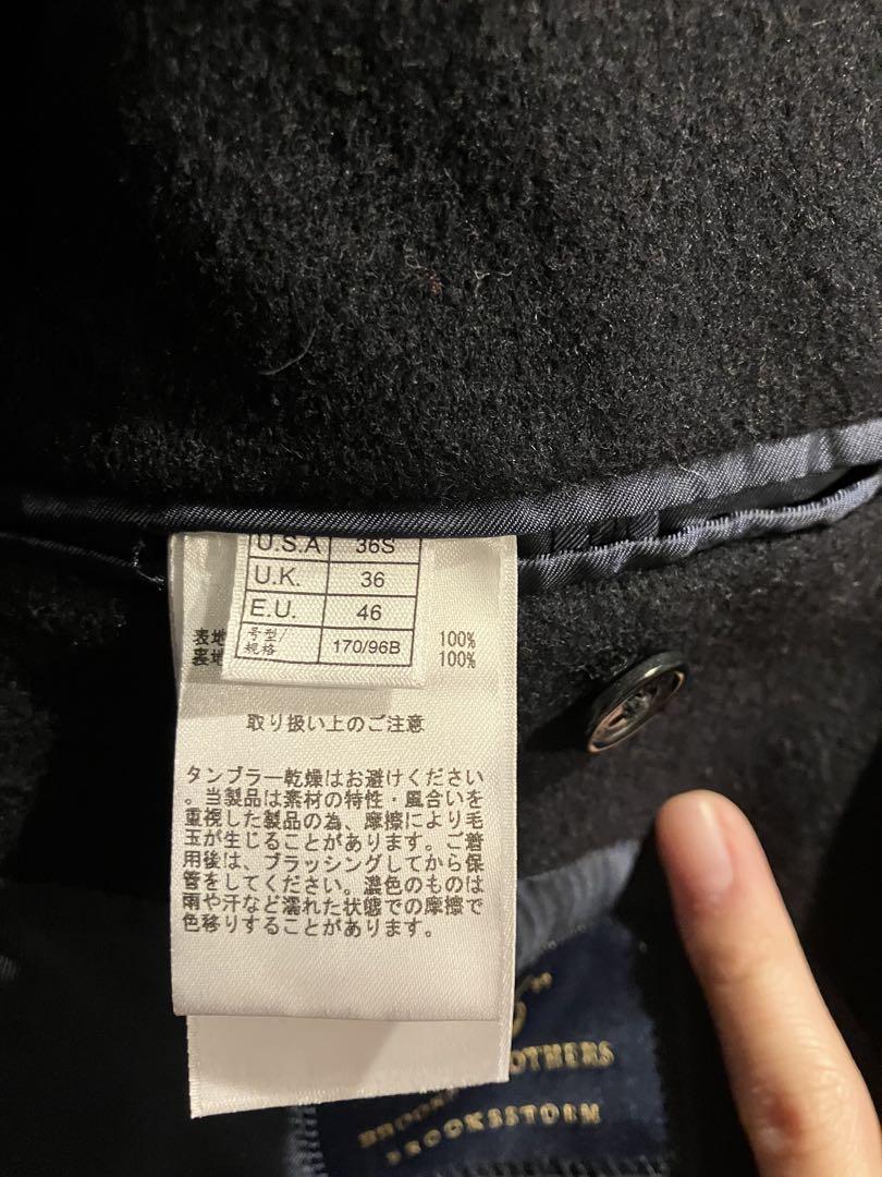 最終値下 【現代モデル】ブルックスブラザーズ　チェスターコート　ネイビー 36S