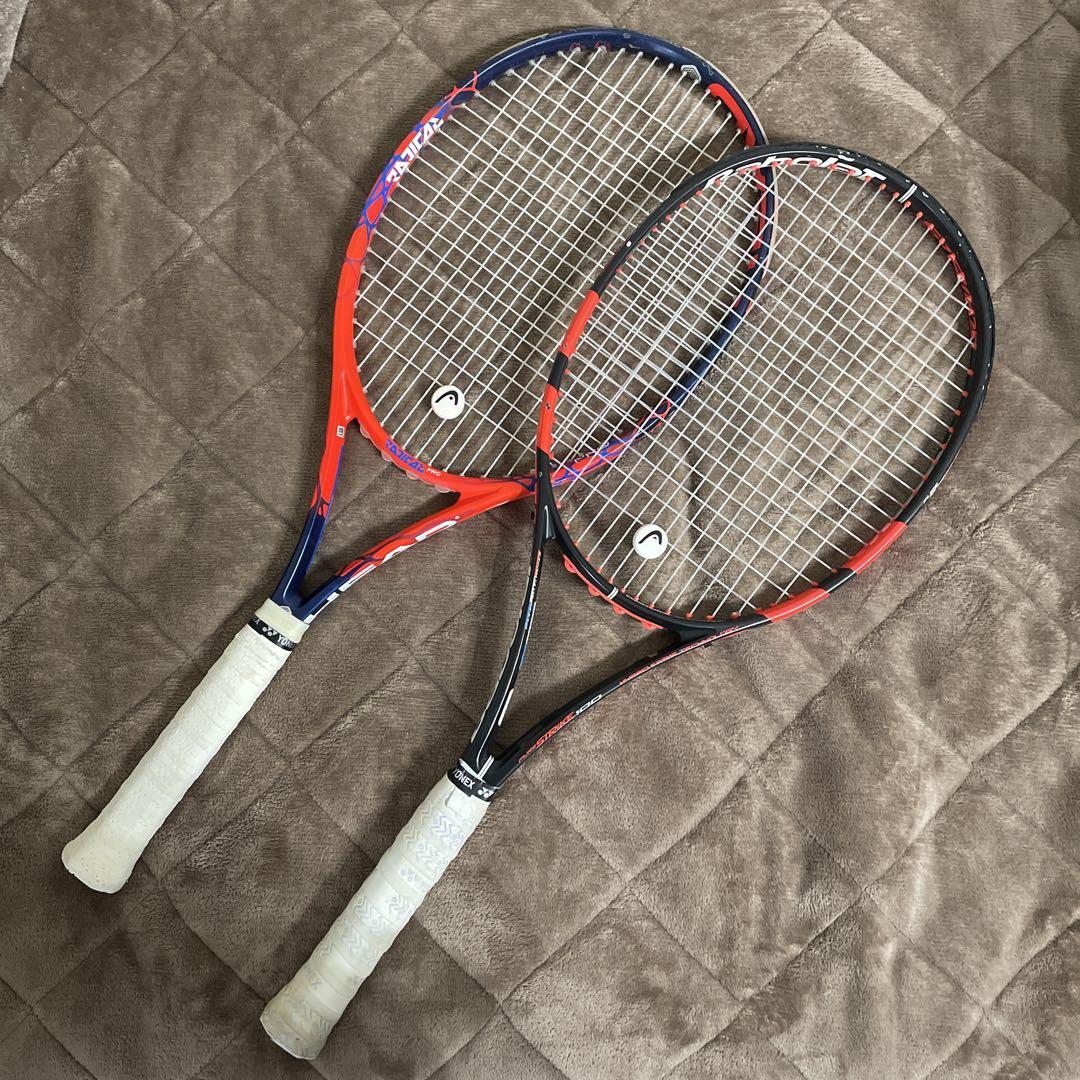 Babolat HEAD テニスラケット2本セット