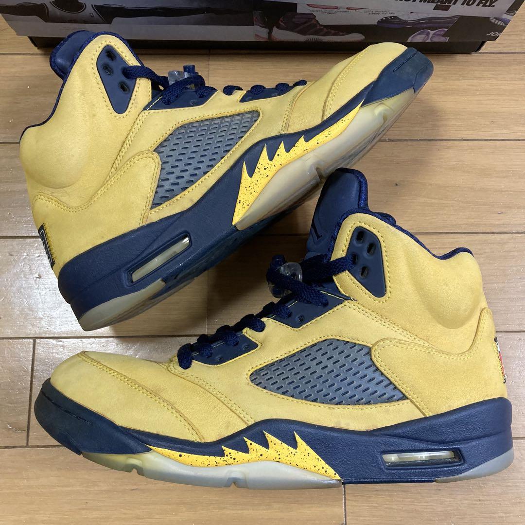 NIKE AIR JORDAN 5 MICHIGAN 28 CQ9541-704