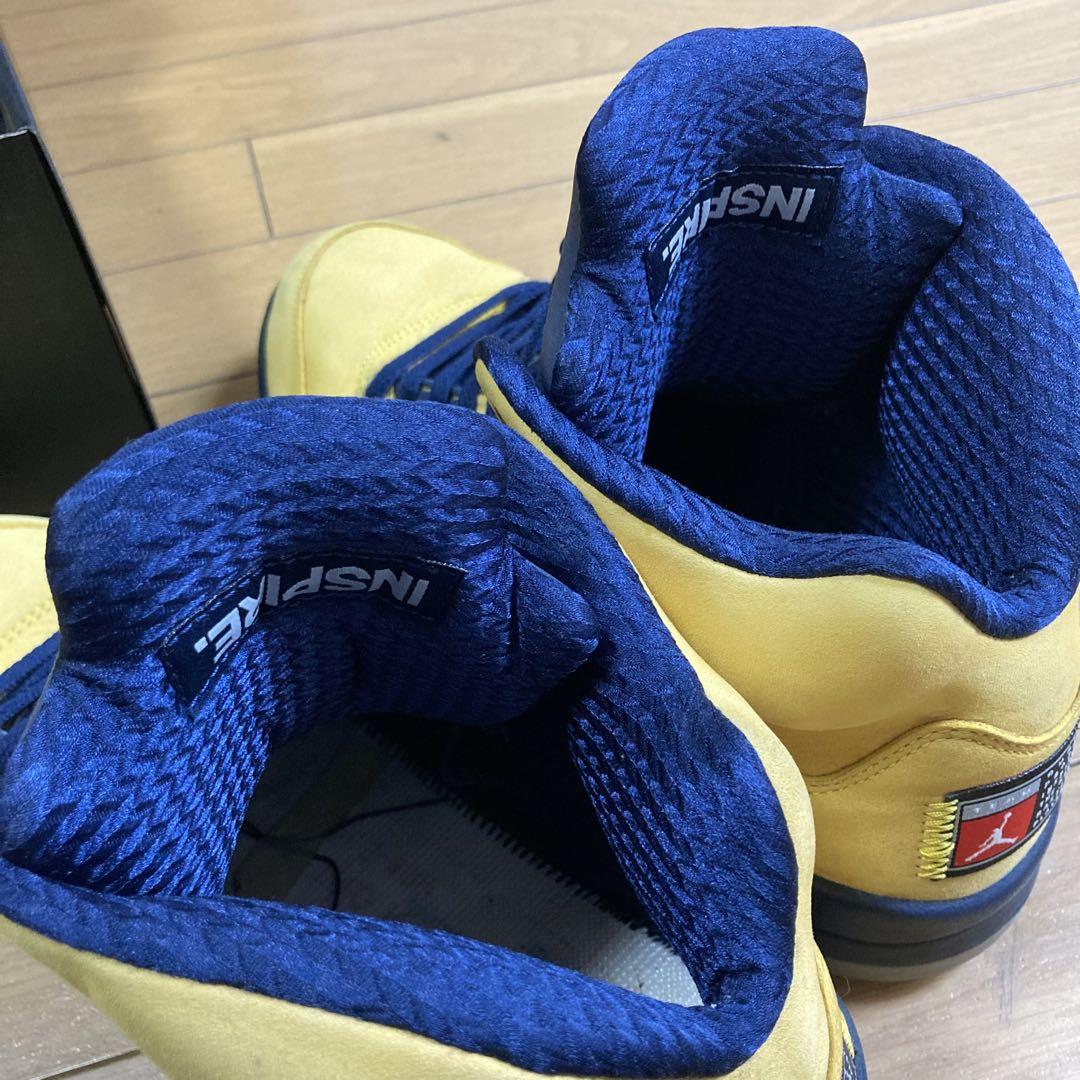 NIKE AIR JORDAN 5 MICHIGAN 28 CQ9541-704