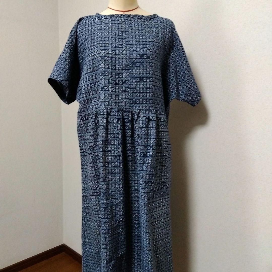 新反物　浴衣ワンピース