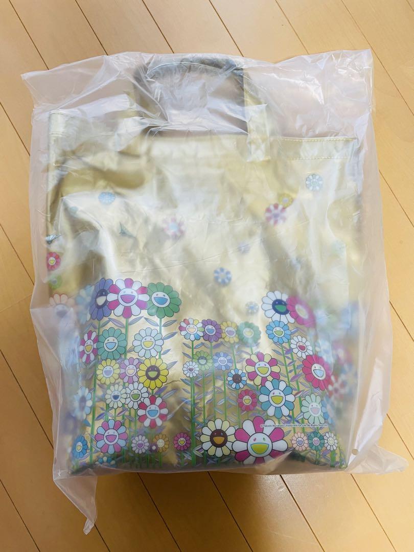 村上隆 もののけ京都 グッズ トートバッグ 金色の夏のお花畑