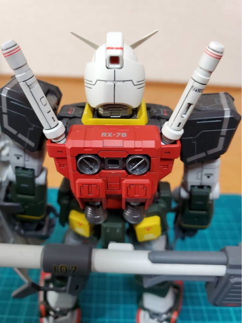 ガンダム YEAR WAR リアルタイプカラー MG 全塗装 プラモデル