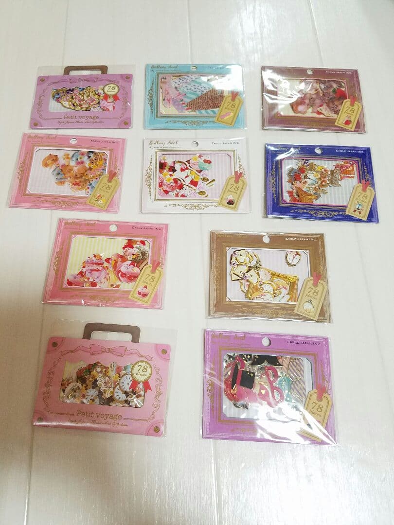 メルカリ コラージュ シールフレーク 10セット シール大量 フレークシール まとめ売り テープ マスキングテープ 1 0 中古や未使用のフリマ