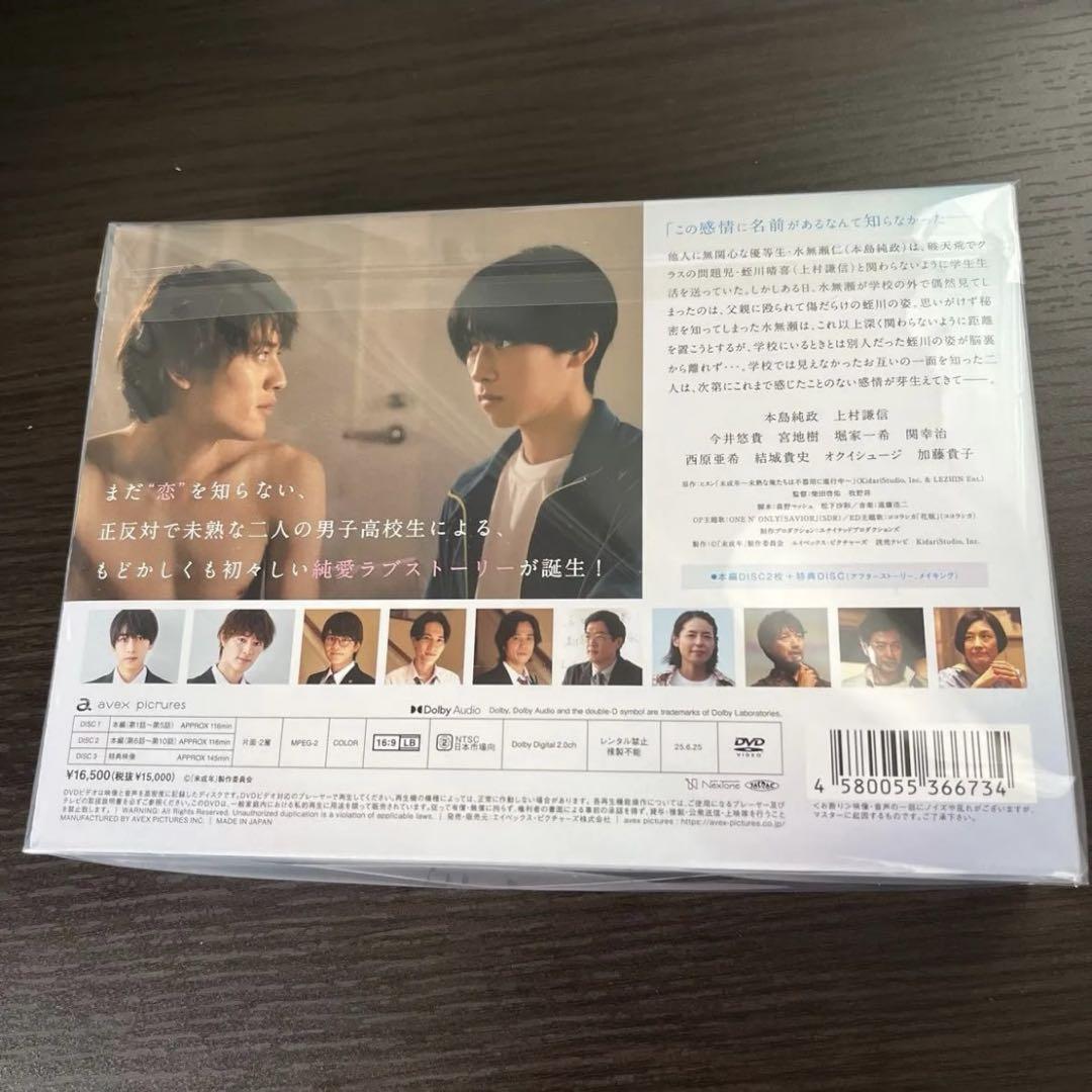 未成年〜未熟な俺たちは不器用に進行中〜 DVD