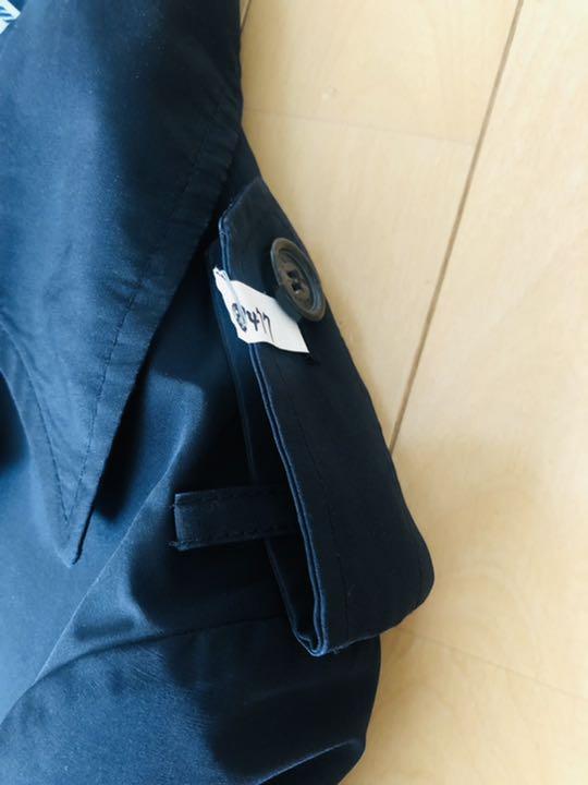 プラダ size42 訳あり‼︎ AWyRs-m36624449928 トレンチコート 黒 得価国産