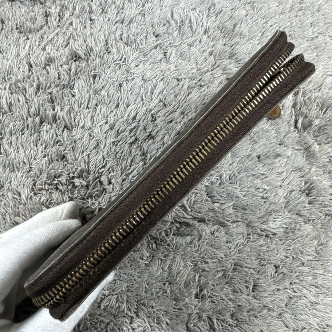 訳あり LOUIS VUITTON モノグラム ジッピー ウォレット 長財布