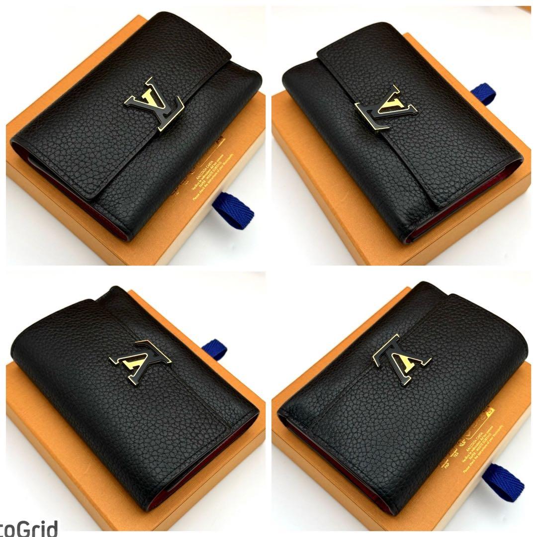 ルイヴィトン ポルトフォイユカプシーヌコンパクト折り財布