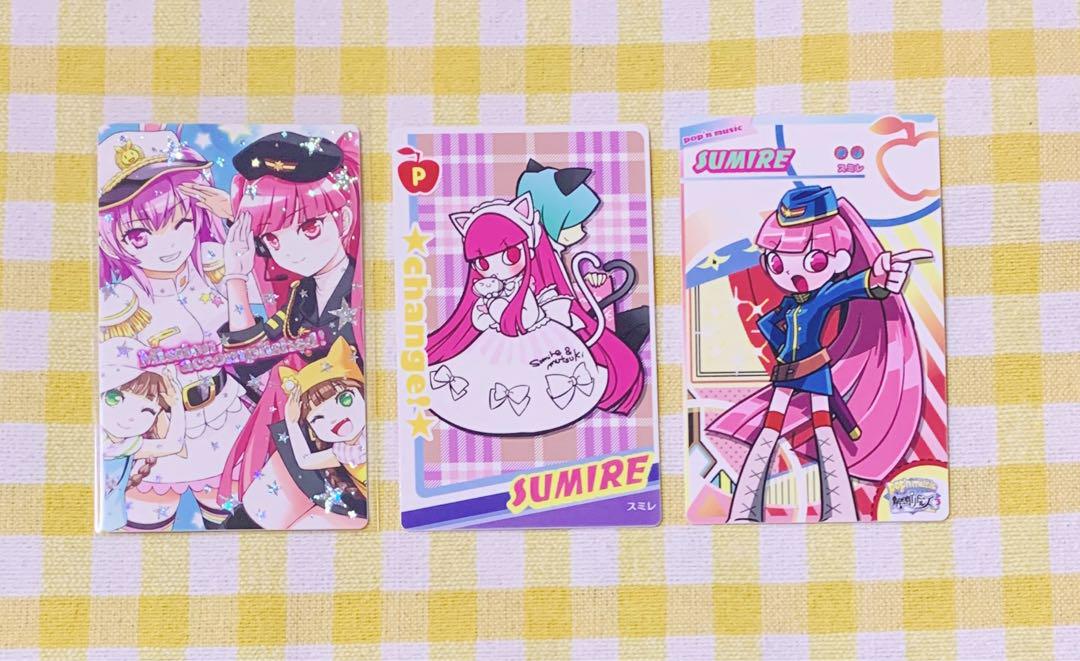 【M981】ポップンミュージック　カード　コネクト　25枚　まとめ売り まとめ売り】ポップンミュージック カードコネクト スミレ