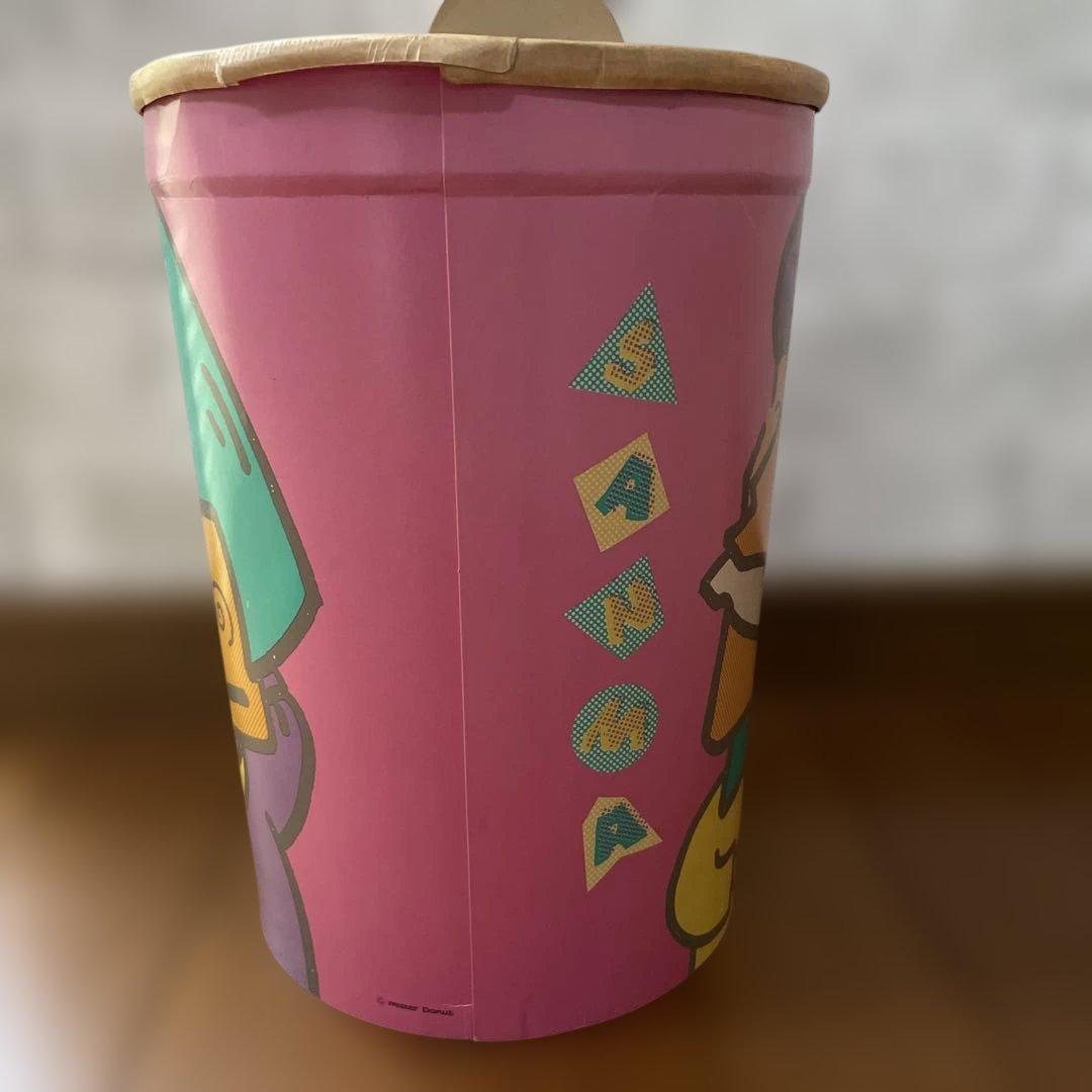 ミスドの箱　明石家さんま&片桐はいり レア品　昭和レトロ