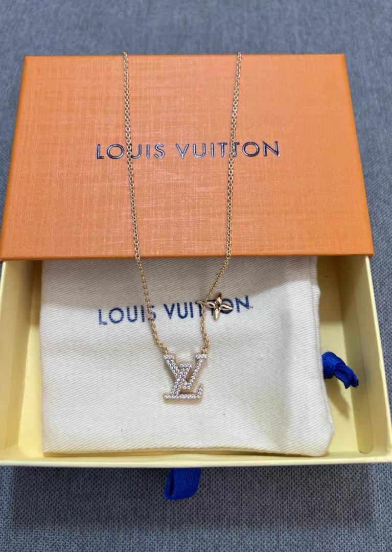Louis Vuitton クリスタルネックレス*0006