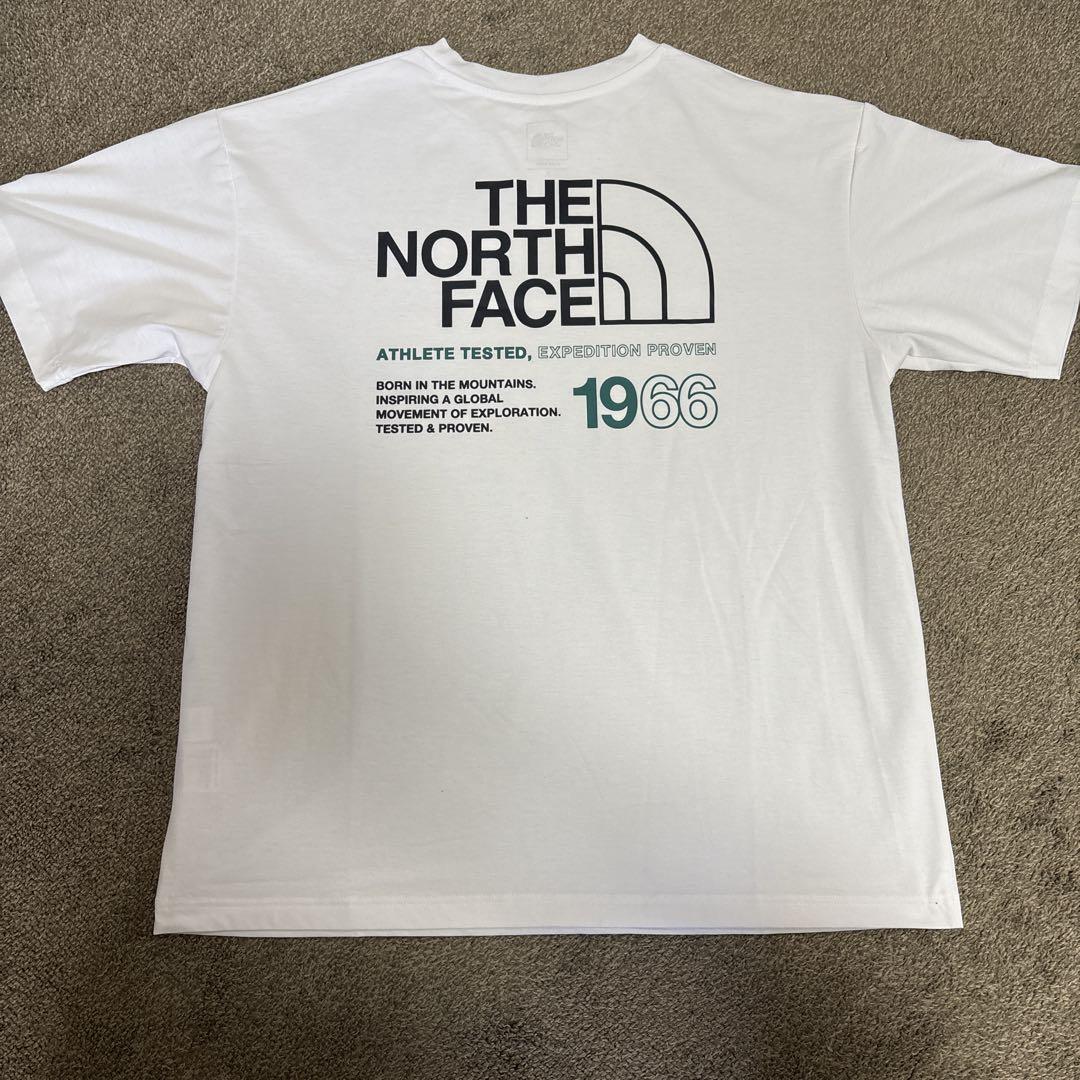 新品同様！THE NORTH FACE ES 66ロゴワイドティー Tシャツ