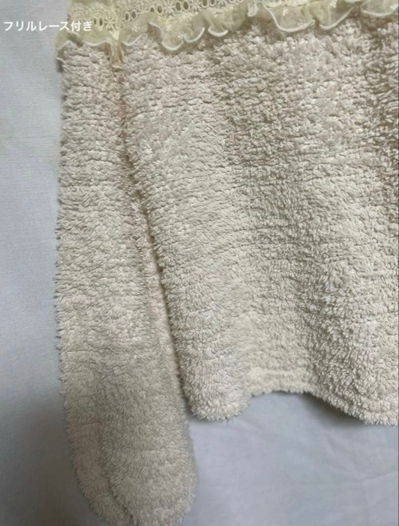 稀少！【未試着未使用】LIZLISA生成り小花刺繍ボリューム袖アウター美品セット