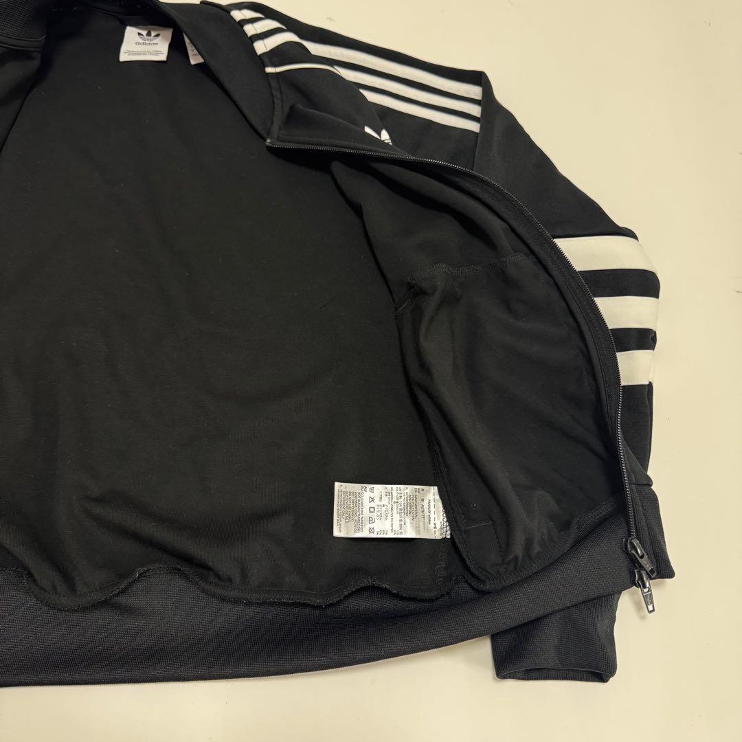 adidas 黒 トラックジャケット ジャージ