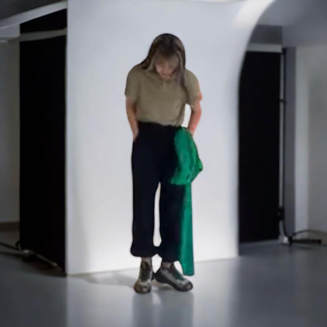 SOLOVソロヴ RIB TRACK NYMPH PANTS BLACK