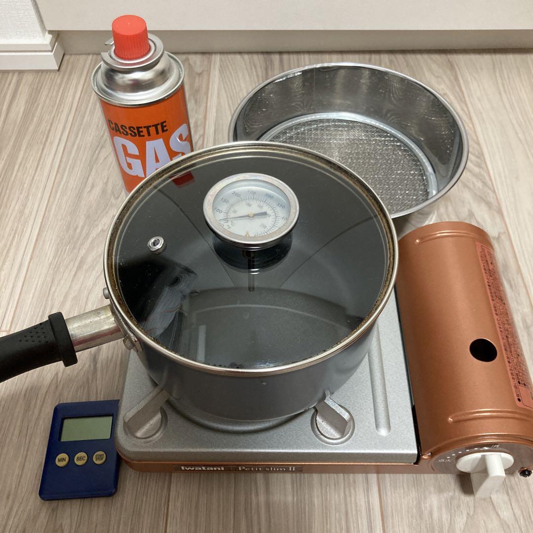 コーヒー豆手鍋焙煎セット