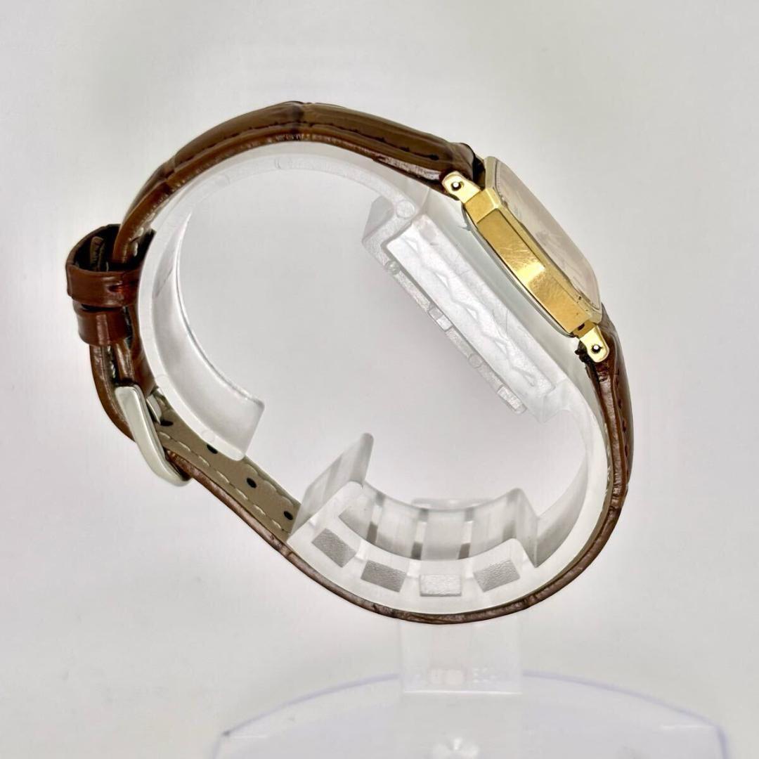 SEIKO EXCELINE 新品電池　1898 腕時計　レディース　ゴールド 新品電池】 SEIKO エクセリーヌ レディース 腕時計 ゴールド