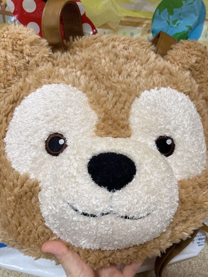 ダッフィー　フェイス　バッグ　リュック